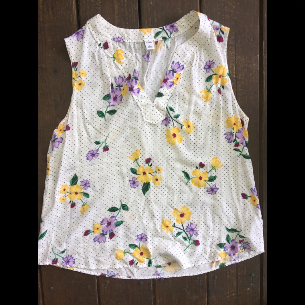 Old Navy spring boho tank size Large